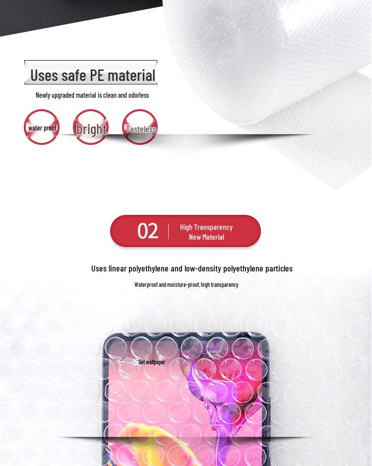 Shockproof Bubble Wrap Foam Roll - In Stock Packaging, 30 x 50