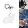 2Pcs Angel Wing Heart Keychain Romance Symbolic Jewelry Gifts for Lovers Protective Love Theme Accessories Daily Use