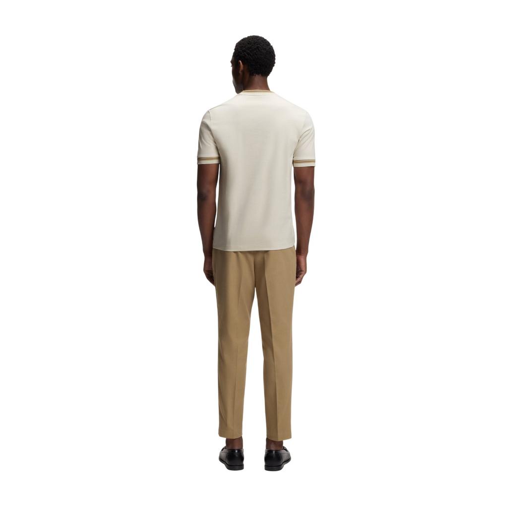 Boss Mens Contrast Tipped Slim T-Shirt