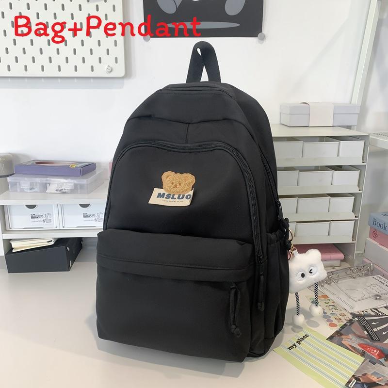 Style Girl Backpack With Water Resistant Nylon For School And Study Use
