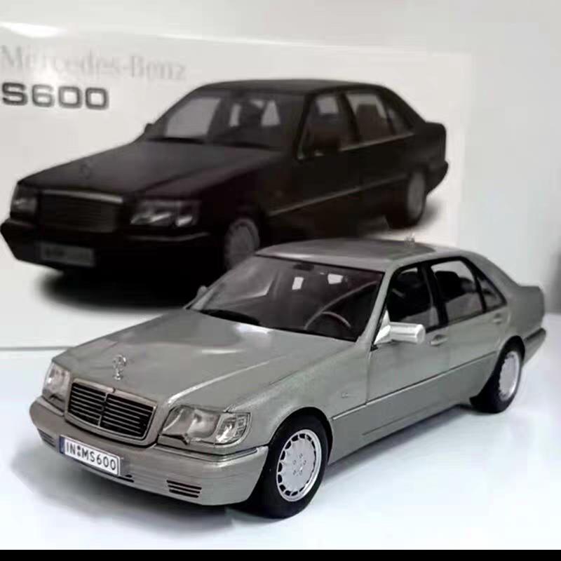 

Flaw Special offer Diecast 1/18 Car Model Scale Mercedes Benz S600 Alloy Model Car Toys for Boys Gift Benz S600 Original Box