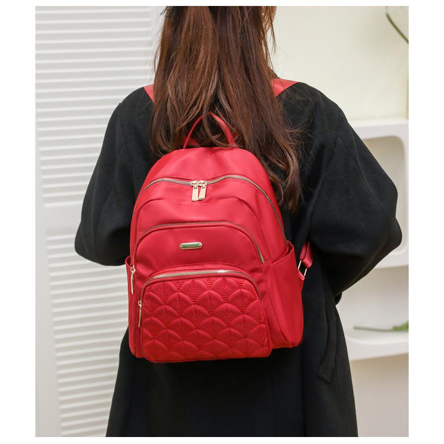 IELGY backpack, fashionable and casual women's travel backpack, simple urban commuter student schoolbag