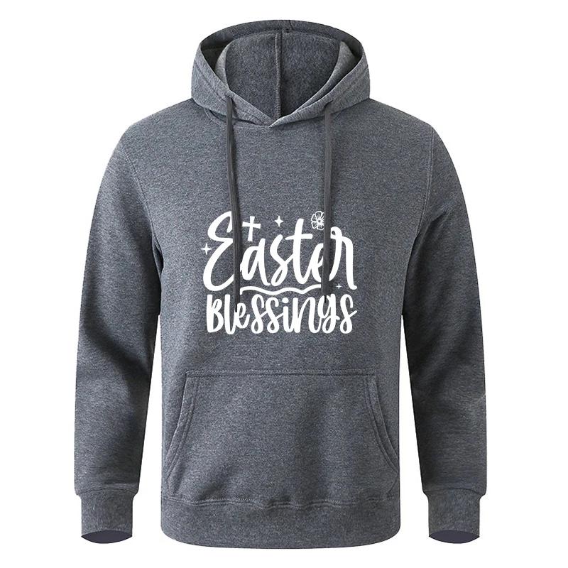 Teens Long Sleeve Autumn Printed Black Gray Hooded Sweatshirt Sportswear Hoodie