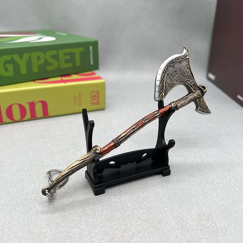 16cm God of War Leviathan Axe Kratos Game Replica Metal WeaponsModel Collectible Decoration 1:6 Action Figure Accessory Toy Boys