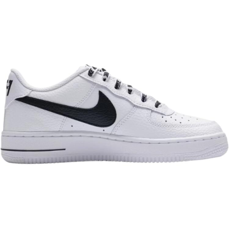 Nike Air Force 1 Comfortable Versatile Shock Absorbing Durable Breathable Low Top Kids Sneakers Kids sneakers White IR0270-100