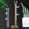 With Suction Cup Aquarium Fish Tank Feeder Set Transparent Shrimp Feeding Tube New Feeder Bowl