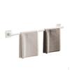 Towel Bar Wall Mount Rack, Aluminum Alloy Bath Holder for Washroom, Modern Organizer Bathroom 24