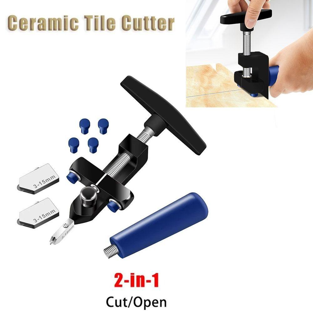 2 In 1 Glass Tile Cutter Porcelain Cutting Ceramic Tile Cutting Construction Work