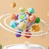 Baby Teething Toy Soft Silicone Teether for Newborns Infants Rocker Teeth Soother Learning Developmental Toy for Boys Girls 1-24 Months