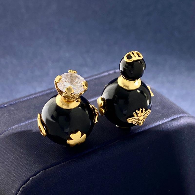 

Серьги с жемчугом классического размера в стиле ретро, в стиле Aa, с буквами Star Bee Ab, асимметричные серьги-гвоздики с дизайном