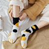1 Pair Thicken Cat Paw Winter Socks Coral Fleece Sleeping Socks Cute Coral Fleece Warm Sock  Winter