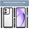 For OPPO A40 Case OPPO A40 A40m Cover TPU Border Acrylic Backplane Bumper Shield Protective Back Phone Cases OPPO A40m A40 Funda