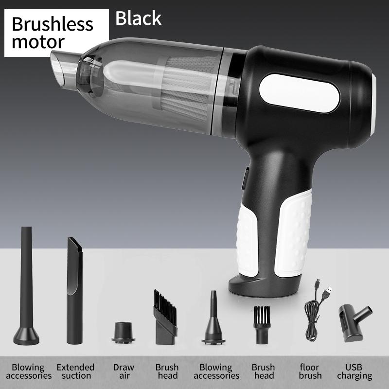 Wireless brushless Car Vacuum Cleaner Cordless Handheld Auto Portabale Vacuum High-power Vacuum Cleaner For Home Office Car