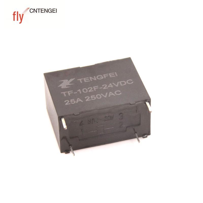 Tengfei 102F Universal High Power 4-Pin Electromagnetic Relay 12V/24V