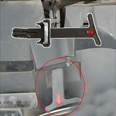 Zatrzask pokrywy silnika pokrywa kratki uchwyt cięgła 1J0823509E 1j5-823-593-C-01c dla Vw Jetta Mk4 1999-2005 Golf Mk4 1998-2006 Bora 1998-2005