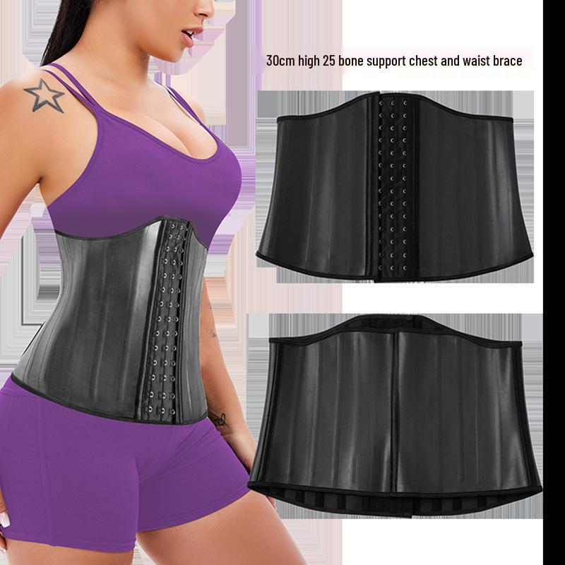 Cross 25 Strong Compression Waist & Chest Support Shapewear Plus Size - European & American Extended Version