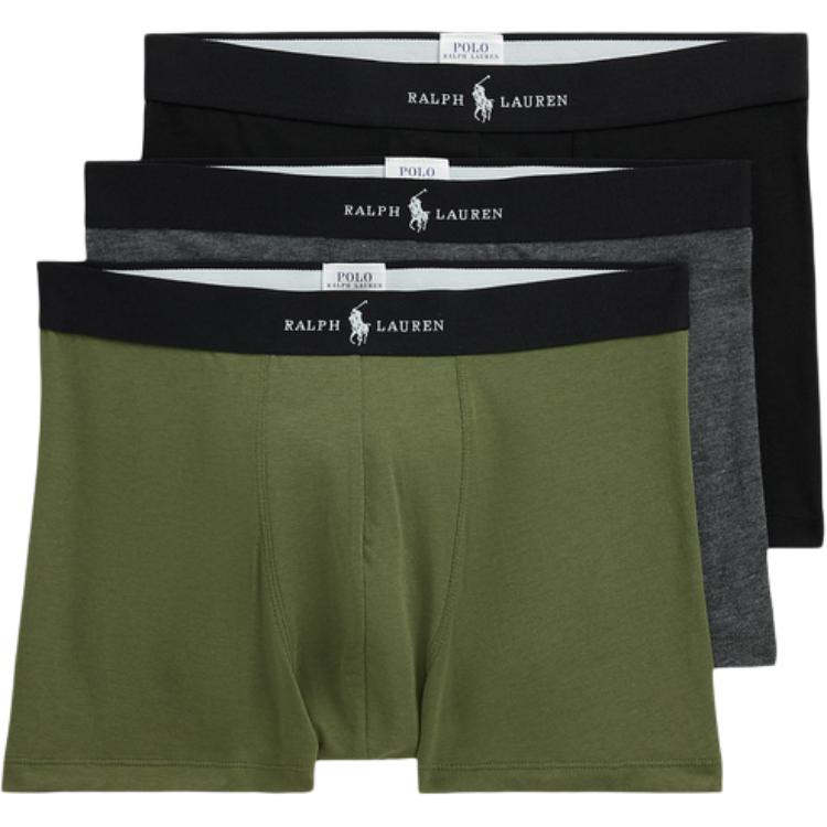 

Polo Ralph Lauren Классический крой Удобные боксеры 3 шт. Мужское нижнее белье Разноцветный MAPOUND0S720350-999 L