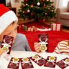 36Pcs Reusable Christmas Party Scratch Off Cards Handmade Gift Coupon Tickets for Birthday Wedding Christmas Celebration