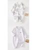 Pure Cotton Newborn Long Sleeve Bodysuit - Spring/Autumn Base Layer Pajamas