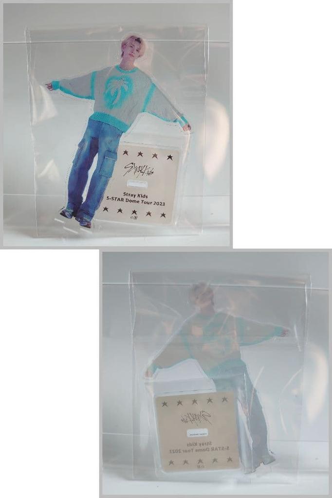 [USED] Hyunjin • Stray Kids Can Badge Acrylic Stand Charm