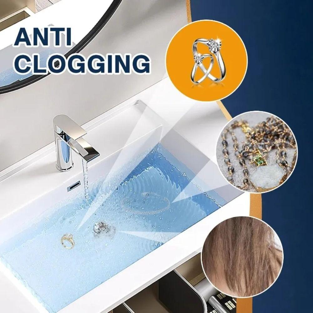Bounce Core Pop-up Sink Drain Rapid Drainage Sink Drain Plug Wash Basin Drain Filter Bathroom