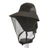 Herren Outdoor Mückenfestes Netz-Gesichtsabdeckung Fischerhut mit atmungsaktivem Polyester für Angeln Camping Wandern
