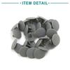 ACROPIX Clip Fastener Retainer Interior Rivets 6.5mm Gray 30pcs