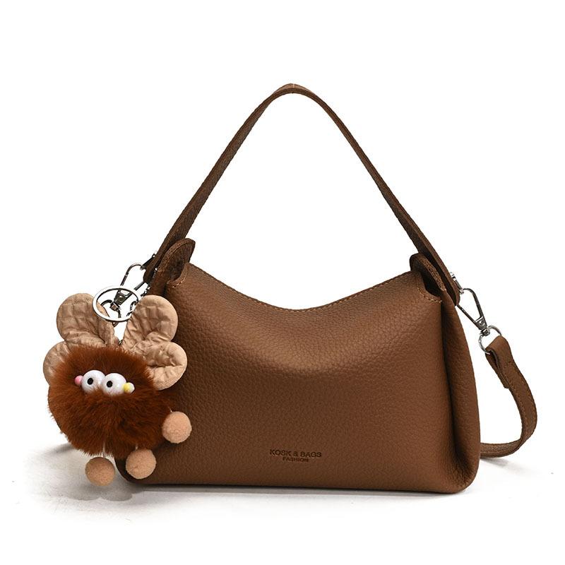 Handbag Women's New Fashion Shoulder Casual Soft Leather Messenger Bag