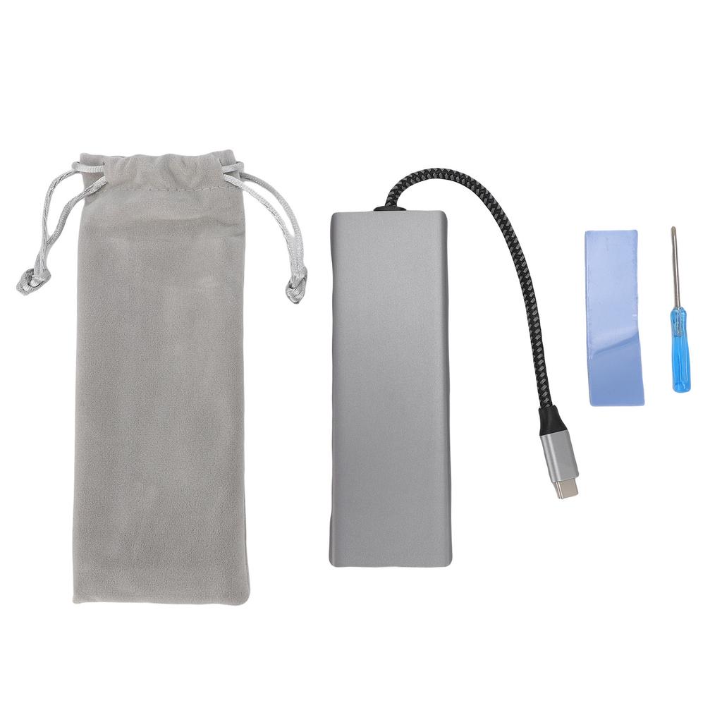 TYPE C Hub Fit for Studio Display Aluminum Alloy Multifunctional 8 in 1 Laptop USB C Hub 4K Video Output