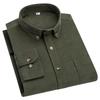 Winterhemd aus 100 % Baumwolle, Cord, für Herren, warm, langärmelig, normale Passform, pflegeleicht, bequem, für Herren, Büro, Outdoor, Kleidung, solide