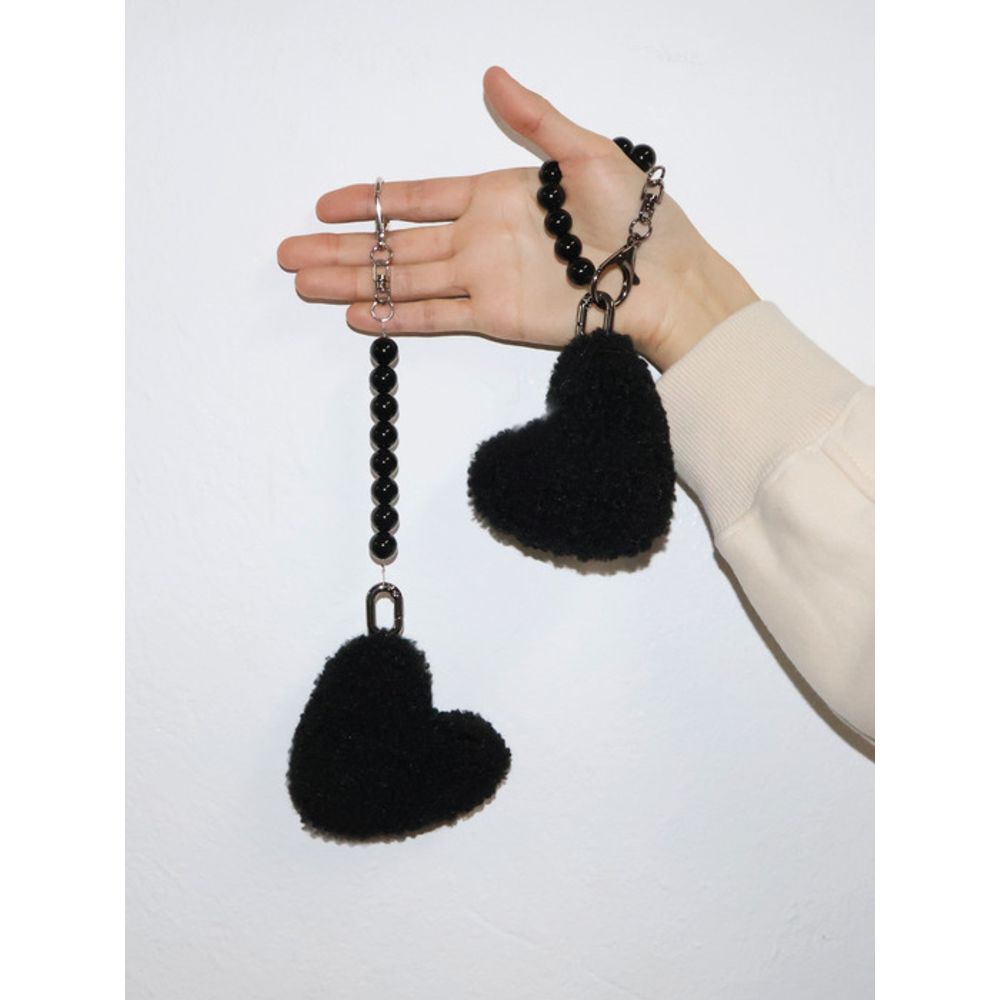 Eldoodle Fell Herz Schlüsselanhänger