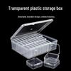 Transparent Plastic Bead & Jewelry Storage Box Set for Beading & Nail Art