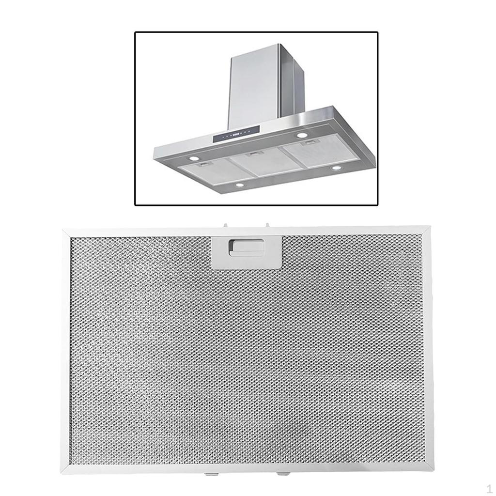 Range Hood Replace Part Sturdy Kitchen Tool Easy Clean Metal Extractor Fan Cooker Aluminum Mesh for