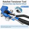 Stainless Steel Zip Tie Gun with Ratchet Mechanism for Secure Cable Ties Packing
