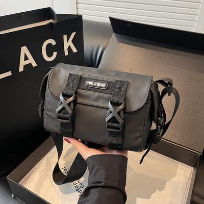 Messenger Bag Dark Wind Casual Men's and Women's Bags 2025 New Retro Versatile Messenger Bags Travel Light Shoulder