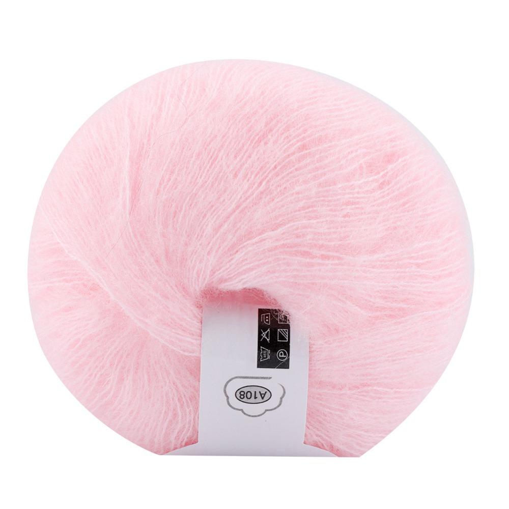 Convenient Soft Knitting Kit Handmade Practical Wool Yarn Weaving Material Shawl Weave