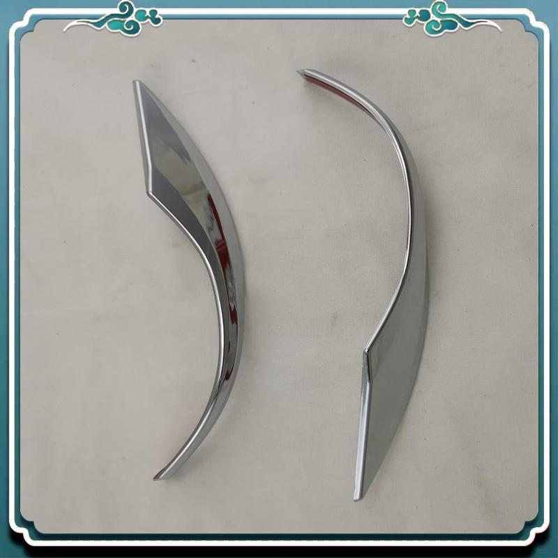 ABTU-ABS Chrome Side Turn Signal Mirror Covers Rearview Cover Trim For Toyota Aqua Prius C 2015- Car Accessories