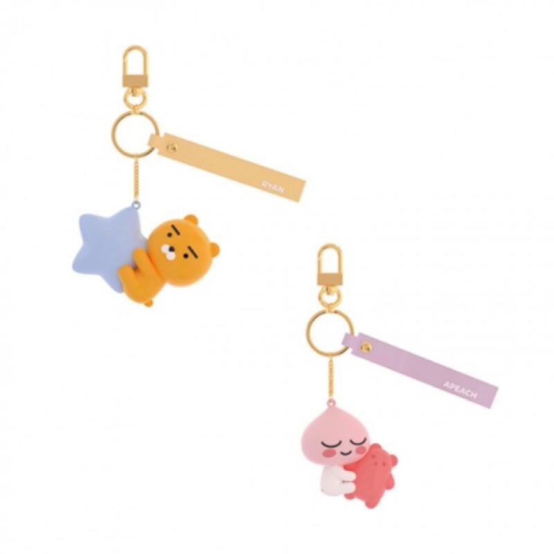KAKAOFRIENDS Initial Figure Keychain Apeach