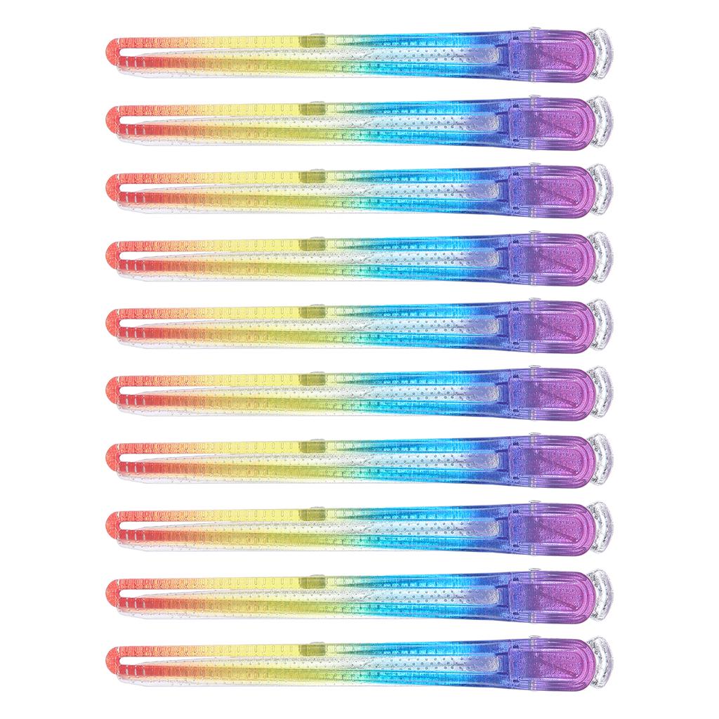10pcs Professional Duckbill Hair Clip Portable Hair Salon Sectioning Clips Styling Tool