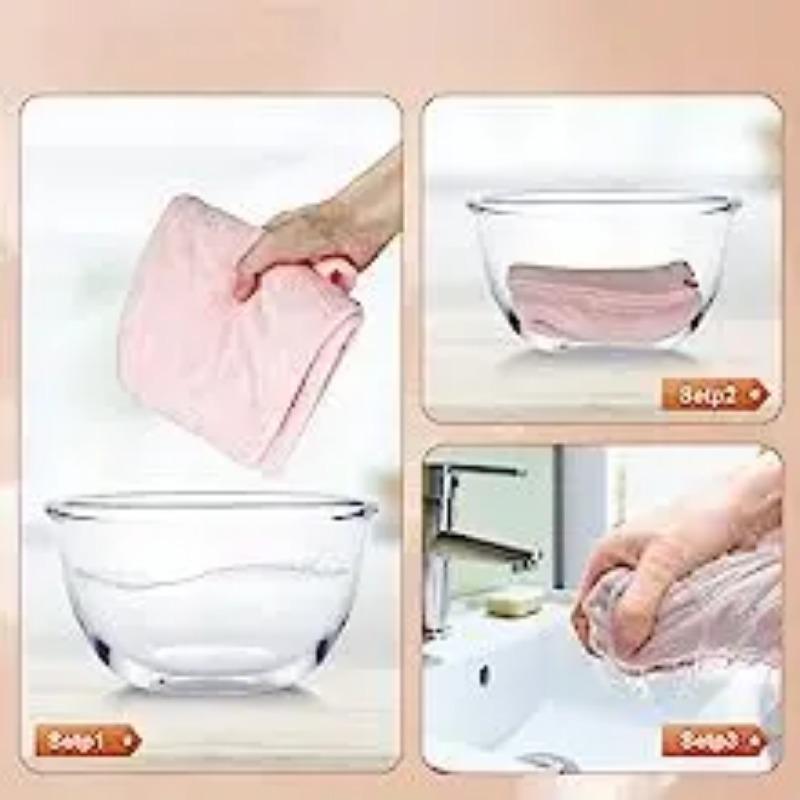 Hair Drying Towel Microfiber Hair Towel Wrap with Buttons Super Absorbent Twist Turban Shower Gift for Kids and Women