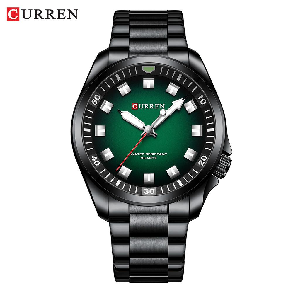 Luxury Watch Business Waterproof Male Clock Luminous Stainless Steel Quartz Men Watch