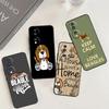 Beagle Dog Puppy Pet Case For Honor 90 Lite 70 50 Magic 5 6 Pro X6 X7 X8 X9 X6a X7a X8a X9a X8b X9b Back Cover