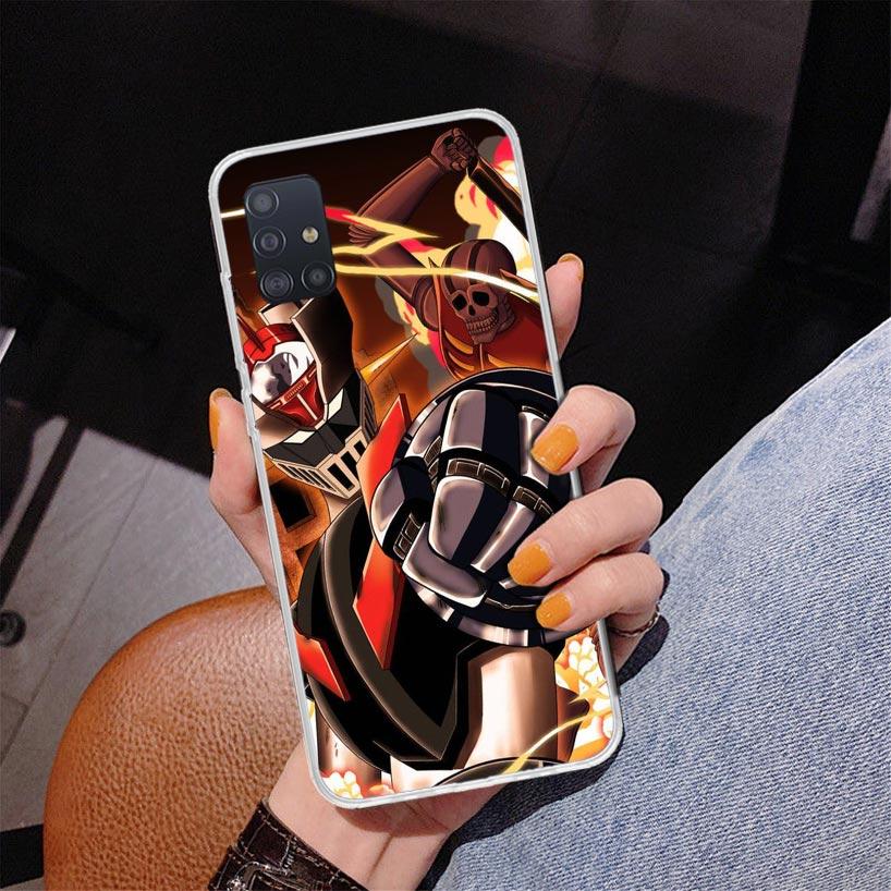 Manga Mazinger Z Anime Phone Case For Samsung Galaxy A52 A32 A22 A12 A51 A31 A50S A30S A20S A10S Note 20 Ultra 10 Plus S10 A72 A