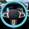 JDDRY Steering Wheel Cover, Universal Fit Protector - Silicone Car Steering Wheel Cover(Royal Blue,1PC)