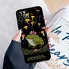 Vintage Retro Frog Mushrooms Phone Case For iPhone 16 Pro Max 11 12 13 Mini 14 15 Pro Max 15 16 Plus XR 16e Cover Coque