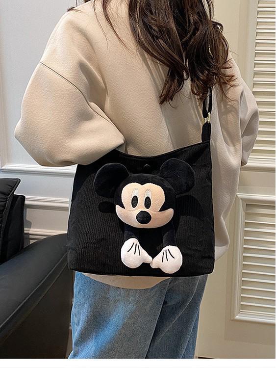 2025 Korean Style Large Capacity Tote: Cute Cartoon Casual Shoulder Handbag