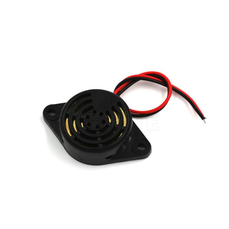 95DB Alarm High-decibel 3-24V 12V Elektronický bzučák Beep Alarm Nepřetržité pípání pro Arduino SFM-27