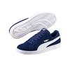 Puma Smash Serie Wildleder Low-Top Sneaker Unisex Sneaker Dunkelblau 361730-20