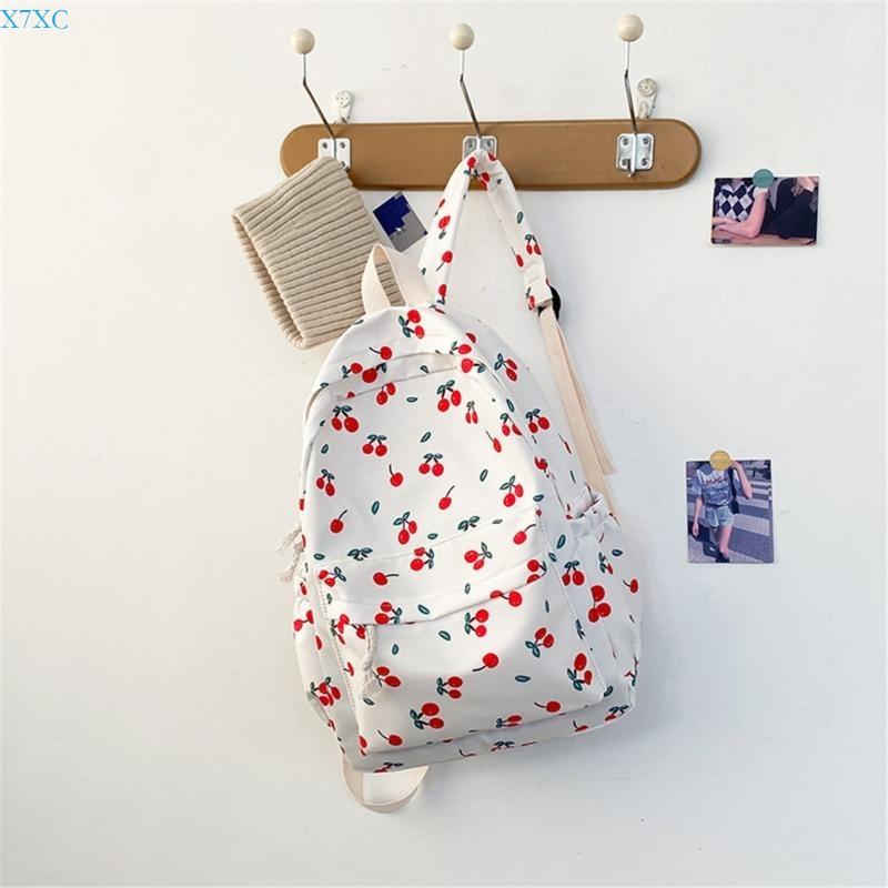 X7XC Large Capacity Backpack College Book Bag for Student Teenagers Japanese Casual Laptop School Daypacks