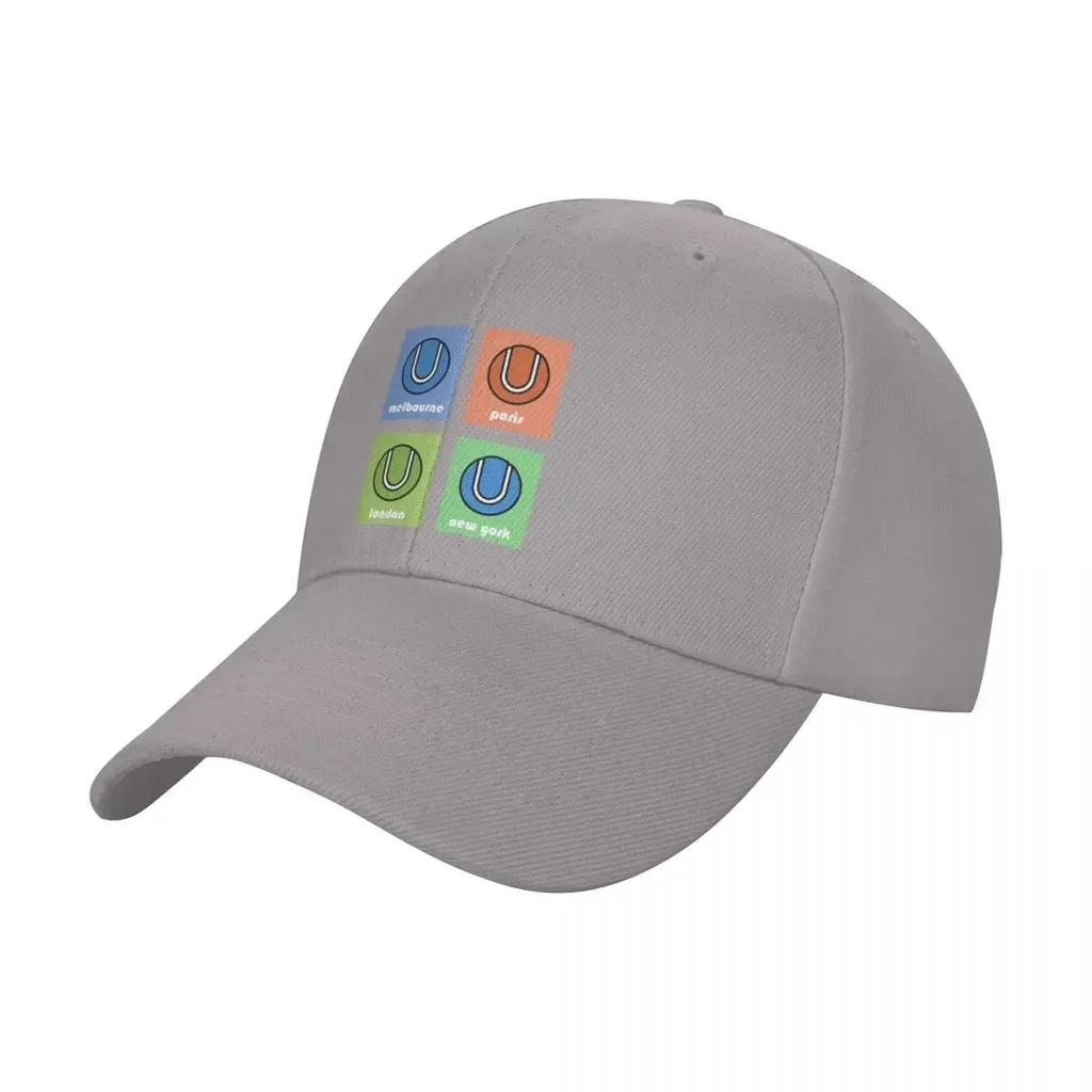 Tennis grand slam cities Baseball Cap beach hat Military Tactical Cap Beach Outing summer hat Unisexs Tennis Women's